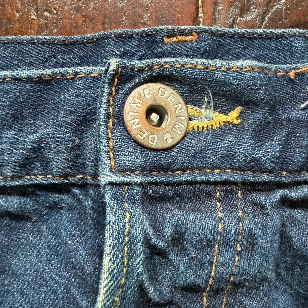 H&M Selvedge Jeans Mens 31x32‎ Blue &Denim Dark Wash Slim Tapered Turkey Preppy